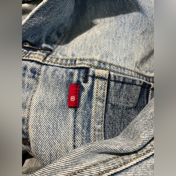 Levi’s Altered Reform Denim Patchwork Trucker Jacket - Picture 14 of 16